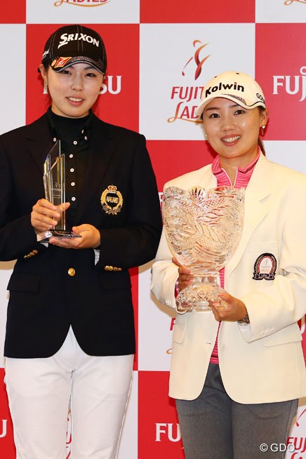 2013年 富士通レディース 最終日 高橋恵 イ・ナリ