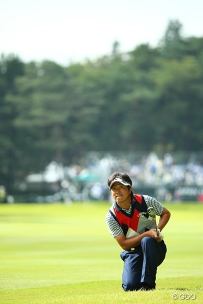 2013年 日本オープンゴルフ選手権競技 5日目 深堀圭一郎 侍っぽいのだ。