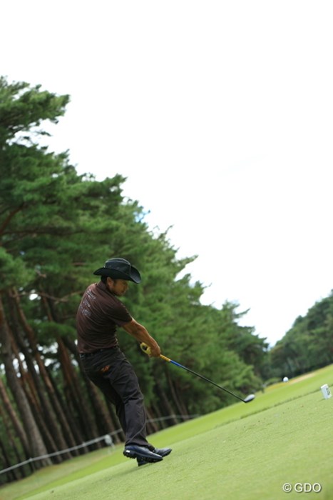 ここは右から軽いドローではなく、FWでストレートボール！ 2013年 日本オープンゴルフ選手権競技 5日目 片山晋呉