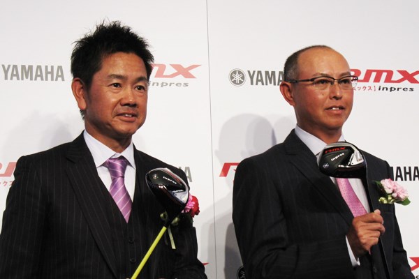 ヤマハ、トリプルリミックスで新たな提案 月曜日に順延された日本オープンの後にもかかわらず、藤田寛之と谷口徹プロが駆けつけた