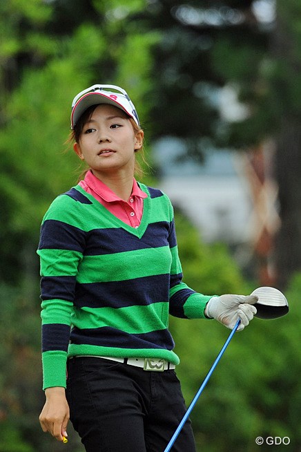 2013年 NOBUTA GROUP マスターズGCレディース 初日 藤崎莉歩