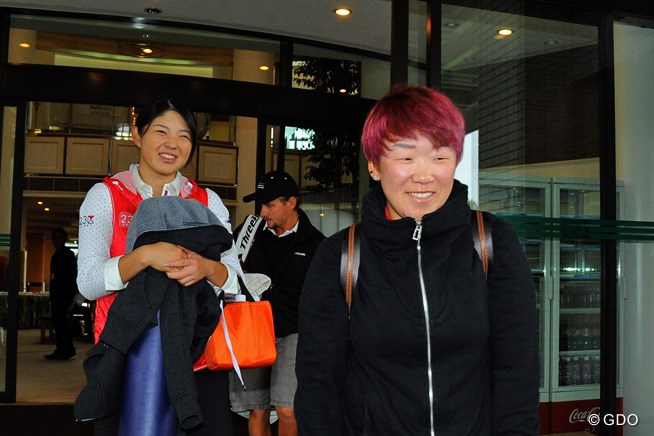 2013年 マスターズGCレディース 2日目 申ジエ 辻梨恵
