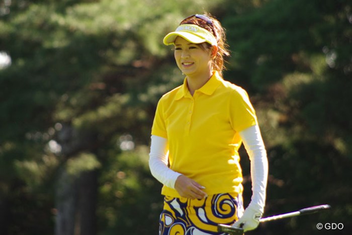 タレントさんかと思いました。同伴プレーヤーに華やかな彩りを添えて 2013年 平尾昌晃チャリティゴルフコンペ 坂之下侑子