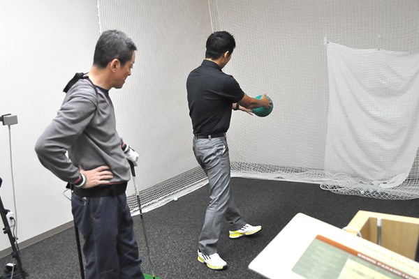 golftec 左サイドの壁は右サイドで作る！ 2-1