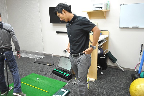 golftec 左サイドの壁は右サイドで作る！ 4-1