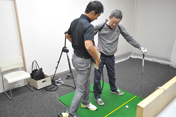 golftec 左サイドの壁は右サイドで作る！ 5-1