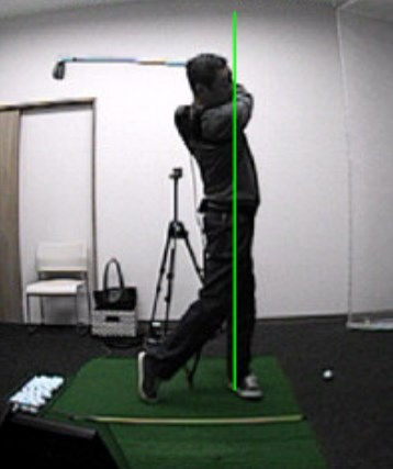 golftec 左サイドの壁は右サイドで作る！ 6-2