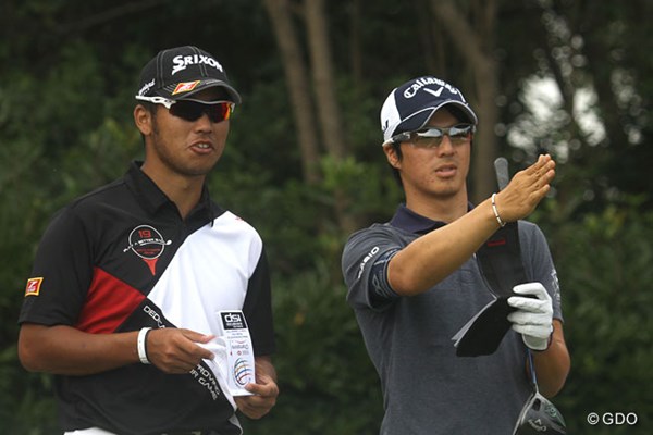 2013年 WGC HSBCチャンピオンズ 事前情報 石川遼＆松山英樹 火曜日に練習ラウンドを共にした2人。今週は石川の方が万全と言えそうだ。