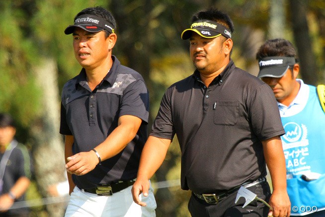 2013年 マイナビABCチャンピオンシップゴルフトーナメント 初日 平塚哲二 宮里聖志
