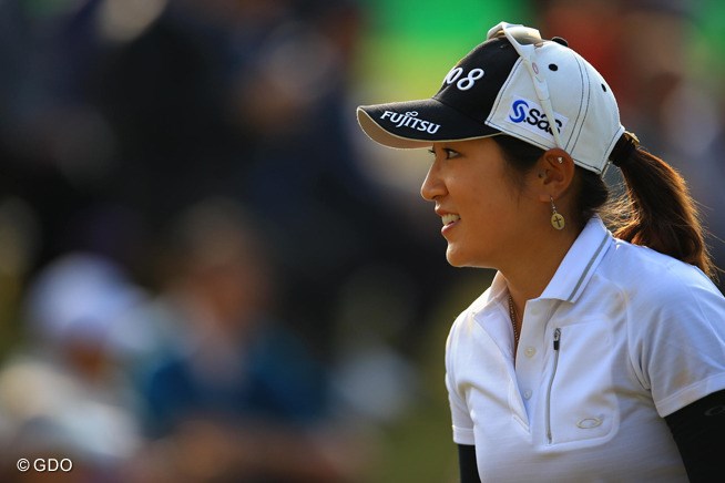 2013年 樋口久子 森永製菓ウイダーレディス 初日 藤本麻子