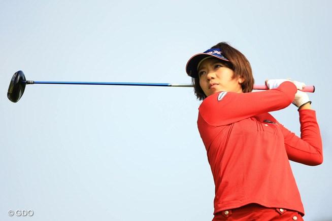 2013年 樋口久子 森永製菓ウイダーレディス 初日 中村香織