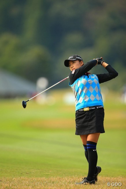 2013年 樋口久子 森永製菓ウイダーレディス 初日 原江里菜
