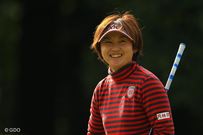 2013年 樋口久子 森永製菓ウイダーレディス 初日 櫻井有希