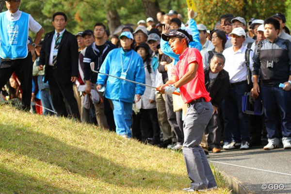 2013年 マイナビABCチャンピオンシップゴルフトーナメント 3日目 和田章太郎 上位で決勝ラウンドに進出したアマチュア和田だったが、79と悔しい土曜日に。