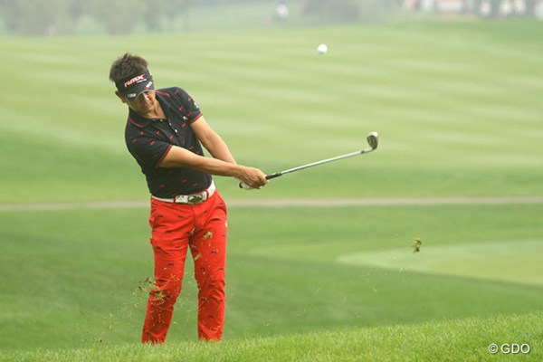 2013年 WGC HSBCチャンピオンズ 最終日 藤田寛之 まだまだ本調子にはほど遠い。“秋のゴルフ合宿”の成果に期待したい。