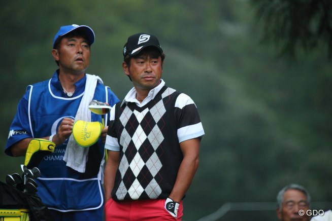 2013年 HEIWA・PGM CHAMPIONSHIP in 霞ヶ浦 初日 五十嵐雄二