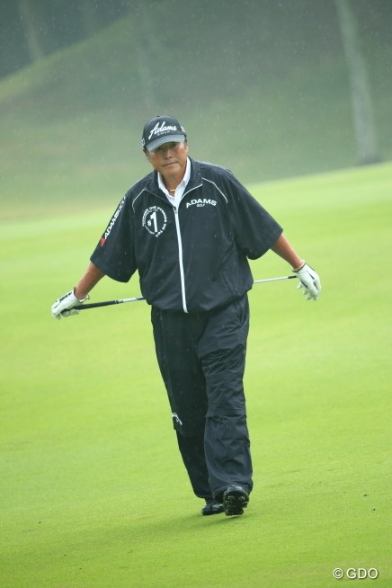 2013年 HEIWA・PGM CHAMPIONSHIP in 霞ヶ浦 初日 ジャンボ尾崎