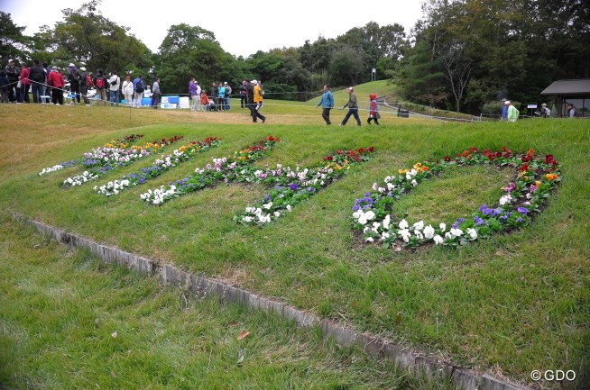 2013年 HEIWA・PGM CHAMPIONSHIP in 霞ヶ浦 3日目 花壇