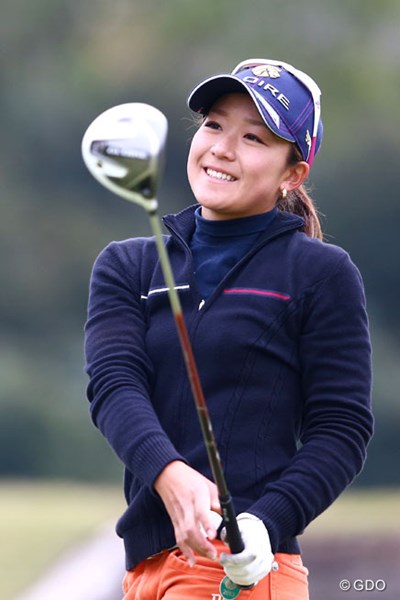 2013年 伊藤園レディスゴルフトーナメント 初日 吉野茜 明日は初めての最終組、緊張するかな？