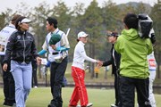 2013年 伊藤園レディスゴルフトーナメント 初日 横峯さくら 森田理香子
