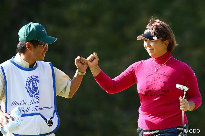 2013年 伊藤園レディスゴルフトーナメント 最終日 吉田弓美子