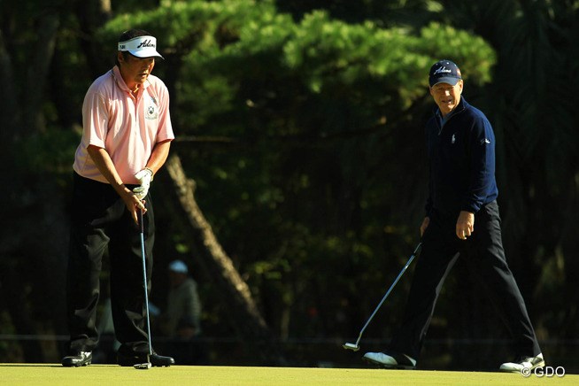 2013年 ダンロップフェニックストーナメント 2日目 尾崎将司、トム・ワトソン