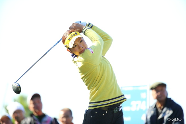 ＜速報＞森田理香子が9バーディで単独首位を奪取 上田2差、不動が3差で追走