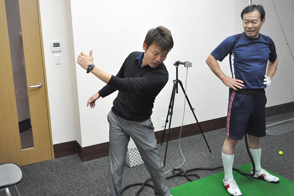 golftec アマチュア的上下動の正し方 4-1