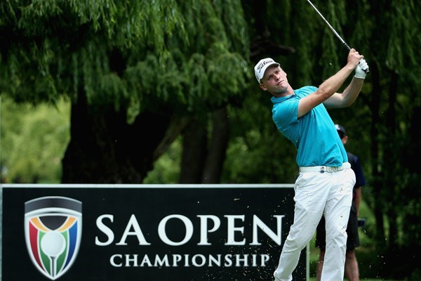2014年 南アフリカオープン選手権 モルテン・マドセン ヨーロピアンツアー28戦目で初優勝を果たしたモルテン・マドセン（Getty Images）