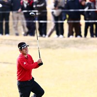 これは力入ったね（アベレージゴルファーの力みとは別物ですよ） 2013年 カシオワールドオープンゴルフトーナメント 初日 池田勇太