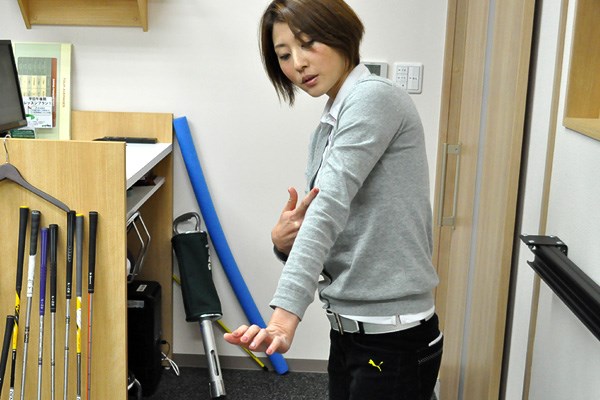 golftec クラブを体の正面に保つ感覚とは？ 5-1