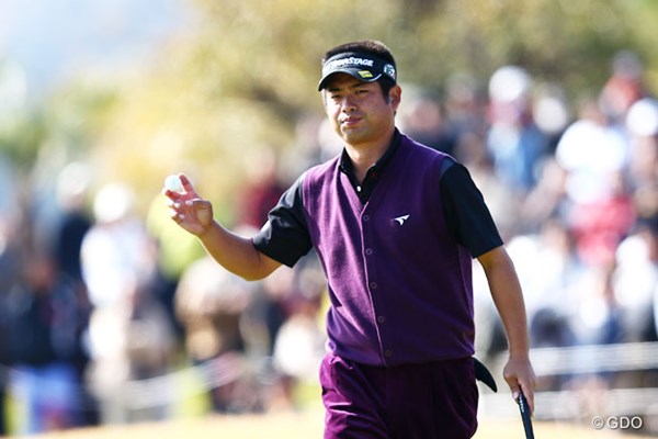 2013年 カシオワールドオープンゴルフトーナメント 最終日 池田勇太 一時は3打差でリードを奪ったが、終盤はパットミスが響いて優勝を逃した