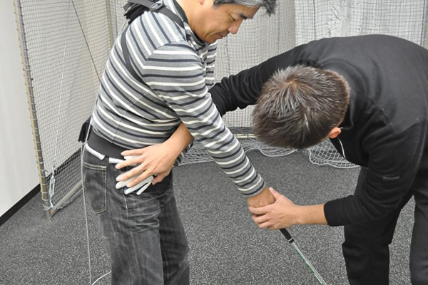 golftec ターフの取れるインパクトを作る！ 3-1