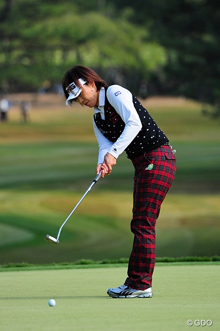 2013年 優勝者のパター 大山志保