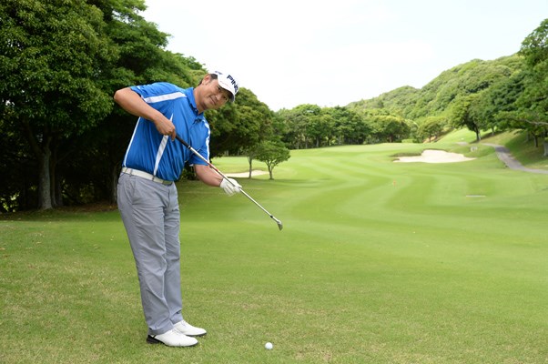 フェース面だけを左に向ける