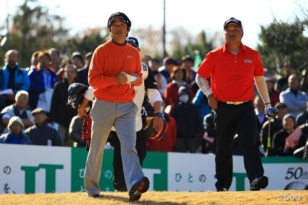 2013年 ゴルフ日本シリーズJTカップ 3日目 山下和宏 首位とは3打差です。初優勝を最終戦で飾れるか・・・。