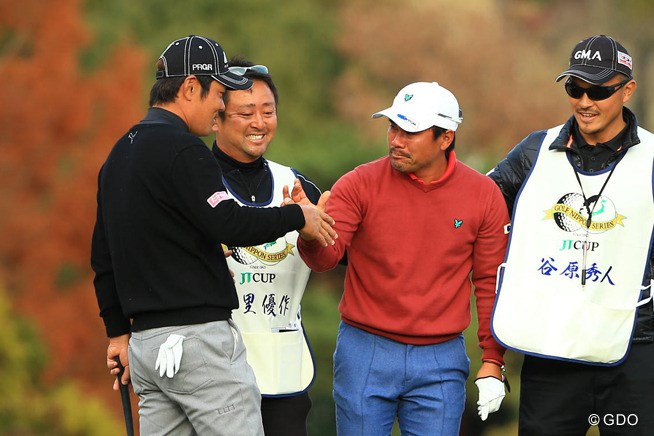 2013年 ゴルフ日本シリーズJTカップ 最終日 谷原秀人 宮里優作