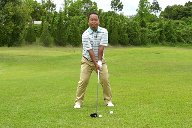 Vol 9 ドライバーでアッパーブローに打って飛ばす ゴルフクラブの取扱説明書 Gdo ゴルフレッスン 練習