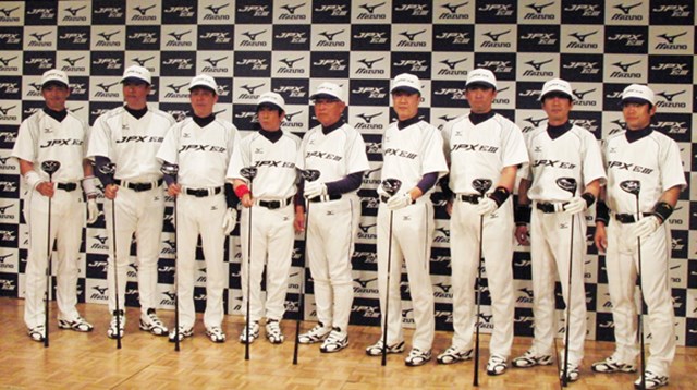 画像詳細 ミズノ新製品発表会にプロ野球界のレジェンドが集結 ミズノ新製品発表会にプロ野球界のレジェンドが集結 Gdo ゴルフダイジェスト オンライン