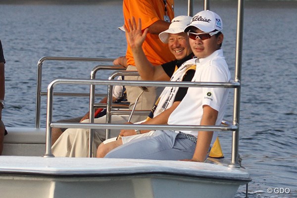 2013年 タイランドゴルフ選手権 初日 川村昌弘 10位タイ発進を決めた川村昌弘。難コースこそ、モチベーションだ