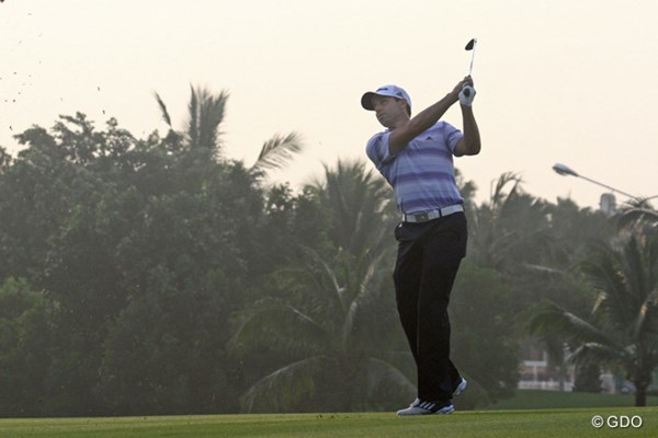 2013年 タイランドゴルフ選手権 2日目 セルヒオ・ガルシア ローズと並び首位タイで決勝ラウンドに進んだガルシア。
