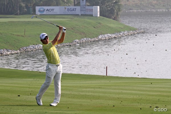 2013年 タイランドゴルフ選手権 2日目 川村昌弘 順位を1つ落としながらも上位キープ。決勝ラウンドでチャージを狙う