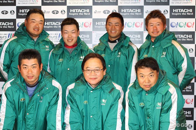 2013年 日立3ツアーズ 事前 JGTOチーム