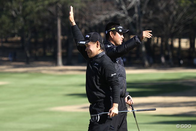 2013年 Hitachi 3Tours Championship 最終日 池田勇太、藤本佳則
