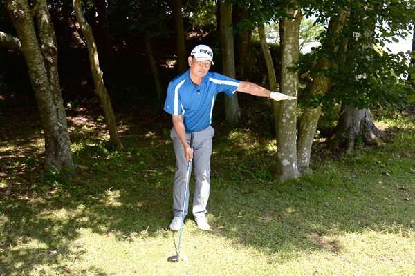 振り幅が小さくミート率が上がる