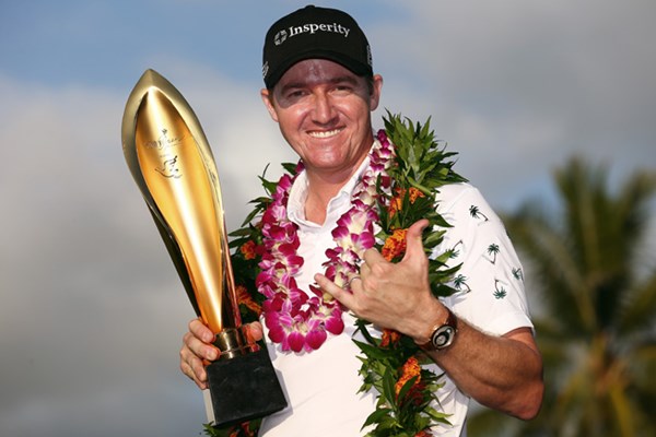 2014年 ソニーオープンinハワイ 最終日 ジミー・ウォーカー 昨秋のPGAツアー初勝利から早くも2勝目！ウォーカーが接戦を制した（Tom Pennington/Getty Images）