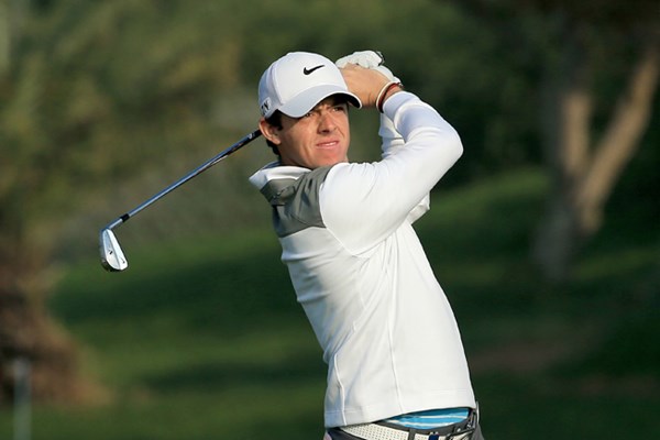 2014年 アブダビHSBCゴルフ選手権 初日 ロリー・マキロイ 2014年初戦を迎えたR.マキロイは19位タイ発進（David Cannon /Getty Images）