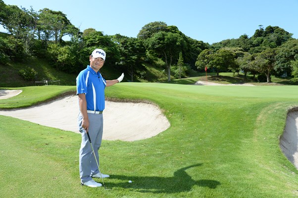 確実にグリーンに乗せる