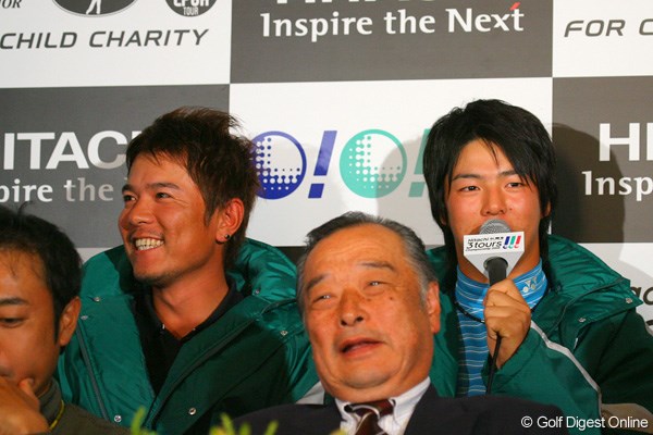 JGTOメンバーの一員として、勝利に貢献したい石川遼