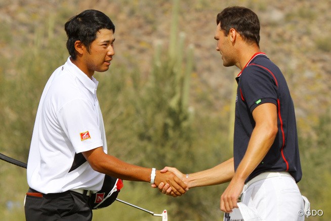 2014年 WGCアクセンチュアマッチプレー選手権 初日 松山英樹 マーティン・カイマー